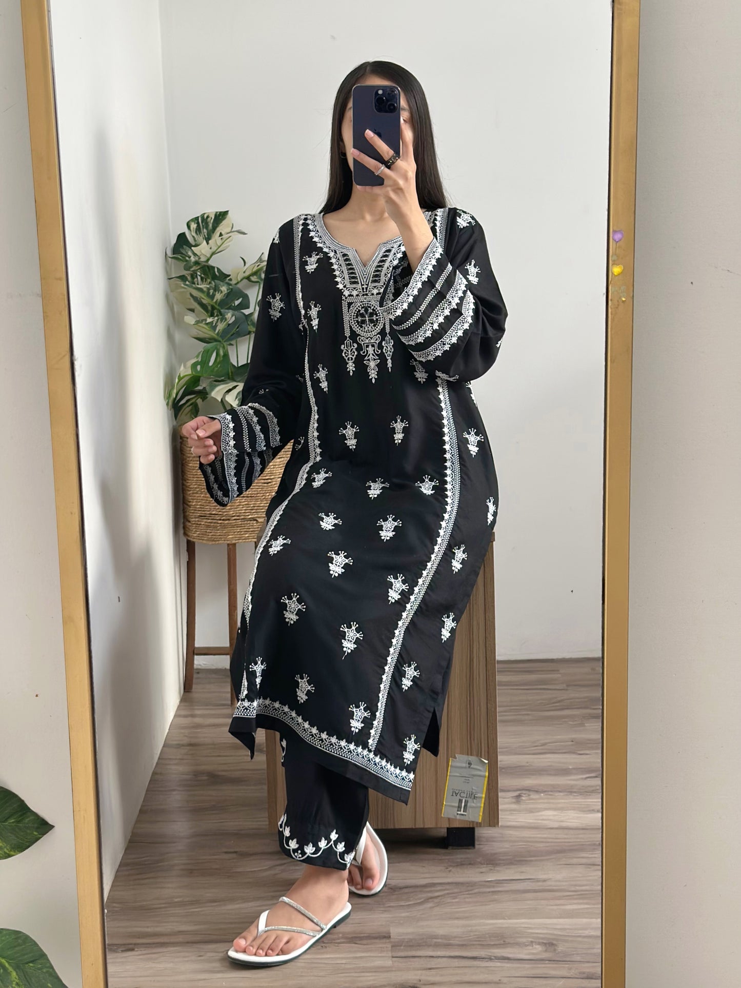 Belizzi Embroidered Co Ords (Arabic Lawn)