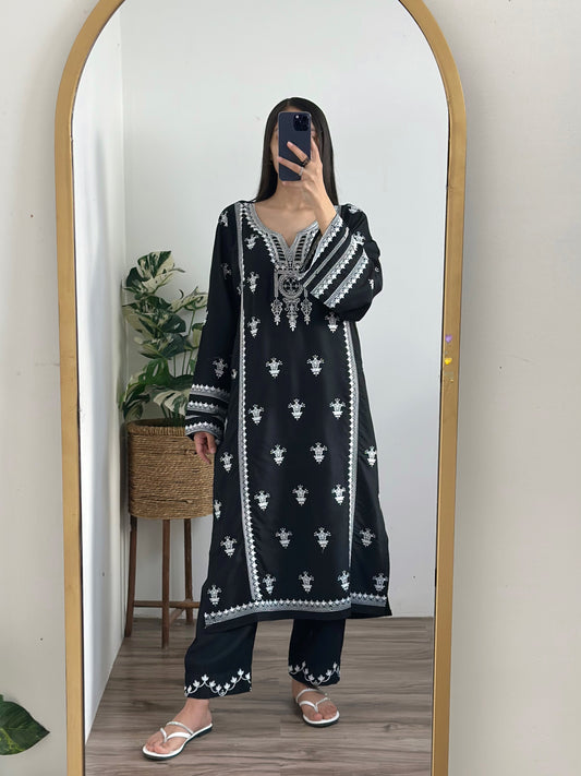 Belizzi Embroidered Co Ords (Arabic Lawn)